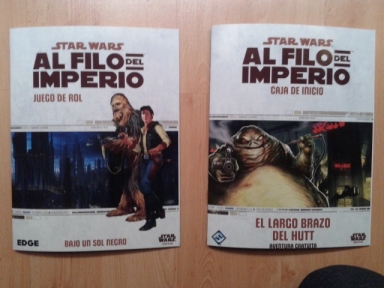 Las dos aventuras de Al Filo del Imperio.